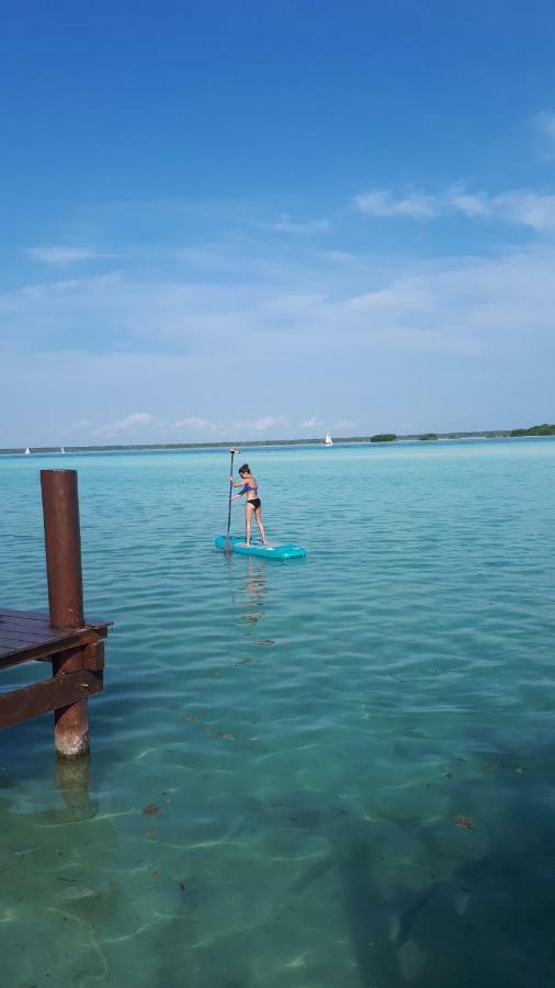 Blue Bird Hotel Bacalar Exterior foto
