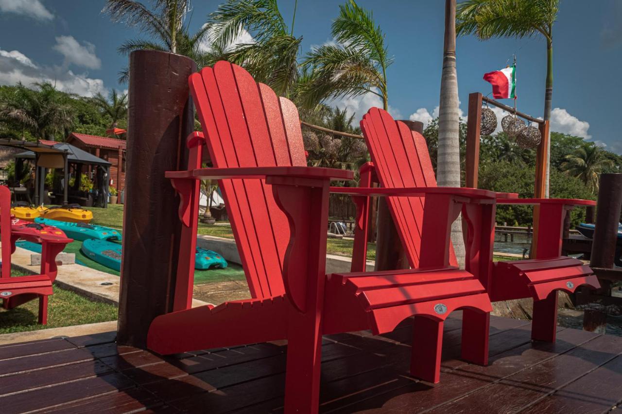 Blue Bird Hotel Bacalar Exterior foto